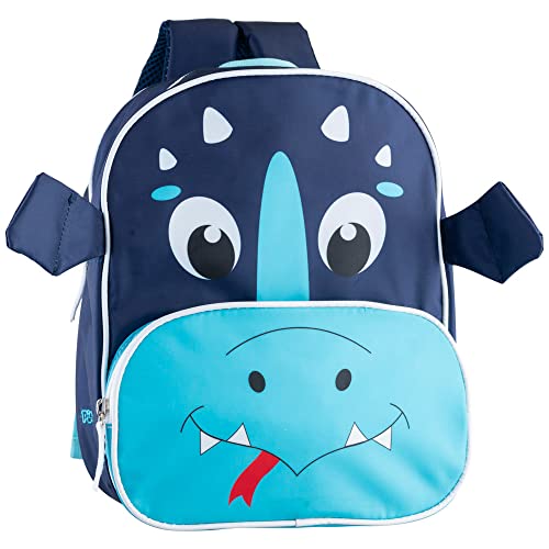 MOCHILA INFANTIL MASC PIMPOLHO AZUL/DRAGÃO