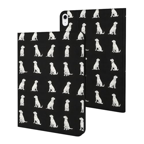 Housse iPad 11 pouces 2025 et 10,9 2022 imprimé labrador beige