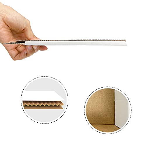 Rlavbl 9X6X2 Inches Shipping Boxes Set Of 25, White Small Corrugated Cardboard Box, Mailer Boxes For Packing Small Business #TOP2