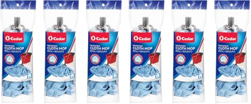 O-Cedar Microfiber Cloth Mop Refill (Pack - 6)