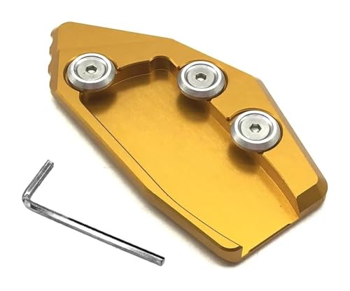 �p �X�Y�L �o�[�O�}�� 650 AN650 2013-2018 DL1000 2014 2015 �t�b�g�T�C�h�X�^���h�g��� �I�[�g�o�C�v���[�g�����L�b�N�X�^���h�p�b�h�T�|�[�g �T�C�h�X�^���h �L�b�N�v���[�g(�S�[���h)