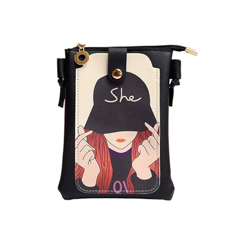 Mini Crossbody Bag for Women Cartoon Crossbody Bag Travel Messenger Bags Single Shoulder Coin Purse