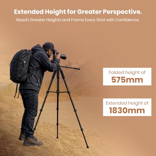 Image of Simpex Professional Tripod Cum Monopod 790 PRO with Multipurpose Head for Low Level /Table Top Shooting /and Panning for Photography and Videography Suitable for DSLR, DV Camera, Binocular