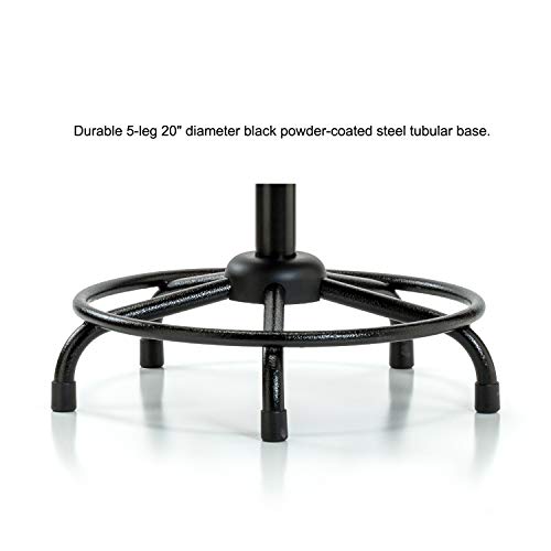 Image of Perch Wood Pneumatic Chair, Adjustable Back and Seat - Stationary Caps, Desk Height