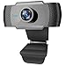 vcloo Webcam 1080P Full HD con Microfono - PC Portatile Desktop USB 2.0 Videocamera per Videochiamate, Studio, Conferenza, Registrazione, Gioca a Giochi e Lavoro a casa