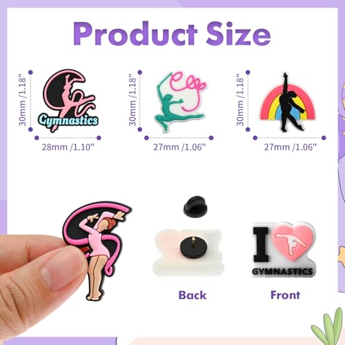 Image of Cute Pins Bulk, Funny Lapel Badge Pins Rubber Brooch Pins for Backpacks, Hats, Bags