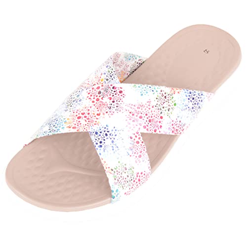 Sandales d'été blanches à bout ouvert Absolute Footwear taille 39