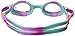 TYR Swimple Tie-Dye Kids' Swim Goggles - Non-Mirrored Swimming Goggles for Competitive Training and Recreation - Anti-Fog, UVA/UVB Protection, Watertight Seal - Clear/Pink/Mint