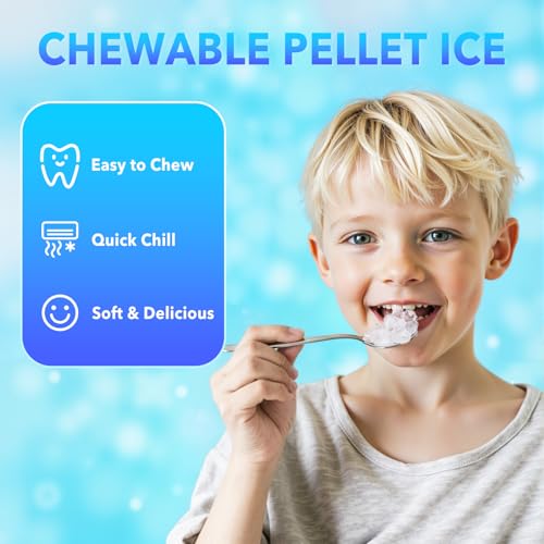 Image of Portable Ice Maker Machine, 32 LBS /Day, Self-Cleaning Countertop
