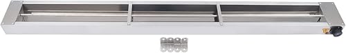 Miniatura 3 de Calentador eléctrico de tira de 60 pulgadas, 1000 W, 110 V, grado comercial, calentador infrarrojo de alimentos, temperatura ajustable, calentador