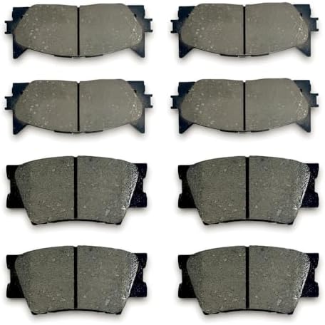 Amazon: ALADICHE Ceramic Front Rear Brake Pads Compatible with 2013