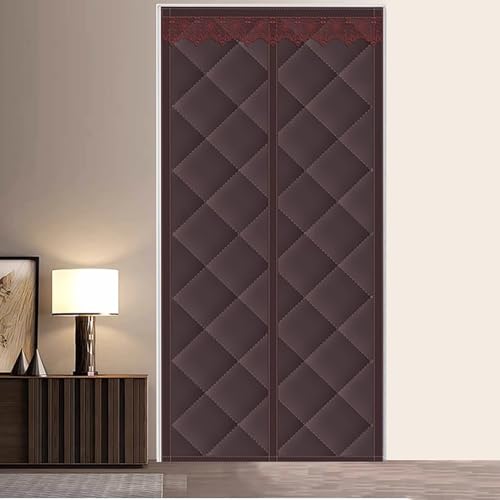 Porte isolante magnétique thermique coupe-vent anti-bruit pour maison