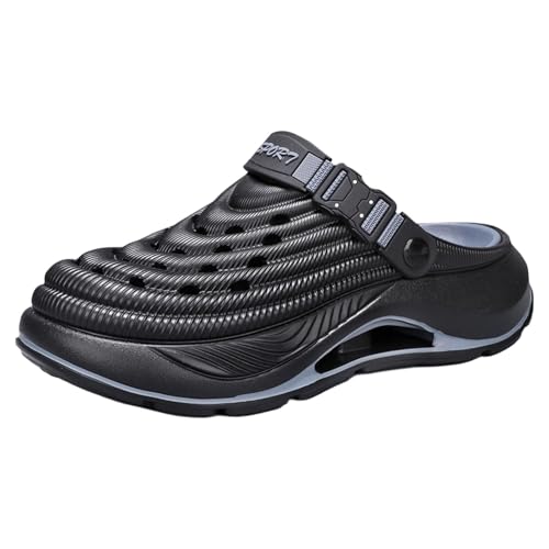 Zapatos Deportivos Perforados de Verano para Hombre en Baotou: Zapatos de jardín Antideslizantes con Gruesa, Sandalias de Playa para Exteriores para Hombre. fácil de Limpiar