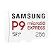 Samsung P9 Express microSD Express Card, 256GB microSDXC Memory Card, Up to 800 MB/s, for Nintendo-Switch ™ 2, (MB MK256T/AM)