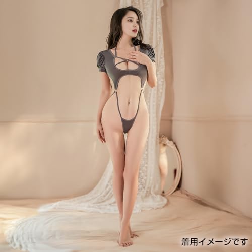 [きらきらぷんぷん丸] セクシーランジェリー コスプレ ハイレグ 水着風 セクシー エロ 過激 変態 レディース 女性用 - 画像4