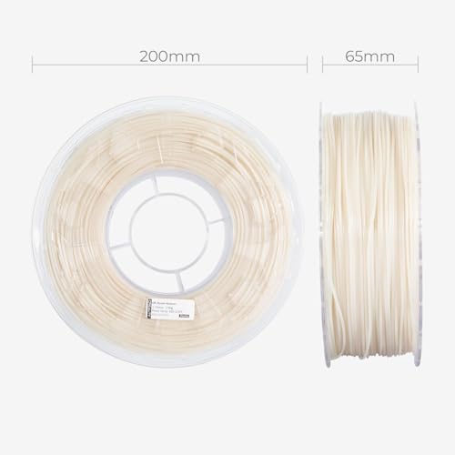 Image of Creality Nylon Filament 1.75mm, 3D Printer Filament, 1.0kg (2.2lbs) Spool, No Warp Enhanced Toughness, Dimensional Accuracy ±0.03mm Printing Filament, for 3D Printers (Nylon)