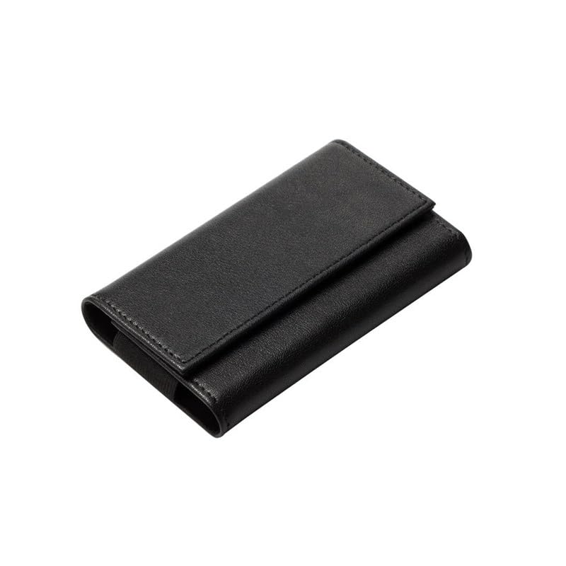 Scatola per biglietti da visita in pelle Porta biglietti da visita da uomo e donna in pelle adatta per ufficio Porta biglietti da visita portatile Porta biglietti da visita Scatola porta biglietti da