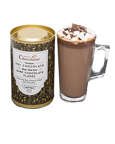 Luxe Dark Hot Chocolate Gift Set - Heerlijke chocolademelk Gift door Martin's Chocolatier - Image 7