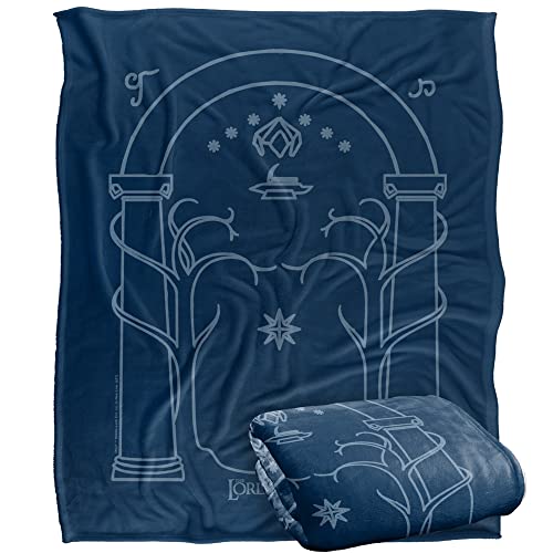 LORD OF THE RINGS Blanket, 152 x 127 cm The Mellon Silky Touch