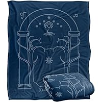 LORD OF THE RINGS Blanket, 152 x 127 cm The Mellon Silky Touch