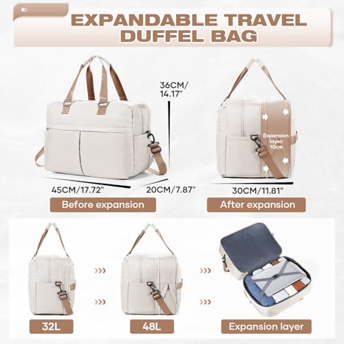 Bagage à main léger et extensible pour voyage de weekend