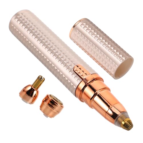 Gogogmee Portable Hair Trimmer Set for Women Rechargeable Electric Nose Hair Removal Waterproof Eyebrow Epilator for Travel