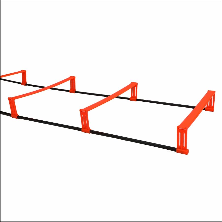 COUGAR Pinnacle Agility Ladder & Hurdle Trainer| 7 ft Long x 26" Wide Training Hurdles| Foldable, Durable Plastic – Agility Equipment for Speed, Footwork, and Sports Training – Includes Storage Bag-image-41