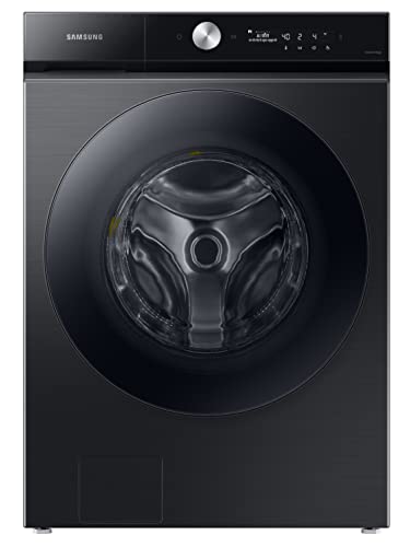 Image of Samsung 21 Kg Wi-Fi Enabled Digital Inverter Fully-Automatic Front Load Washer Dryer (WD21B6400KV /TL, Black, AI Control & In-Built Heater)