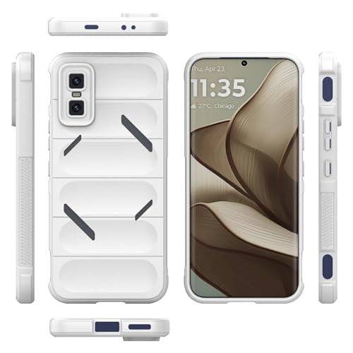 Image of for Infinix GT 30 Pro 5G Phone Case Anti-Drop Soft TPU Rugged Back Cover - White