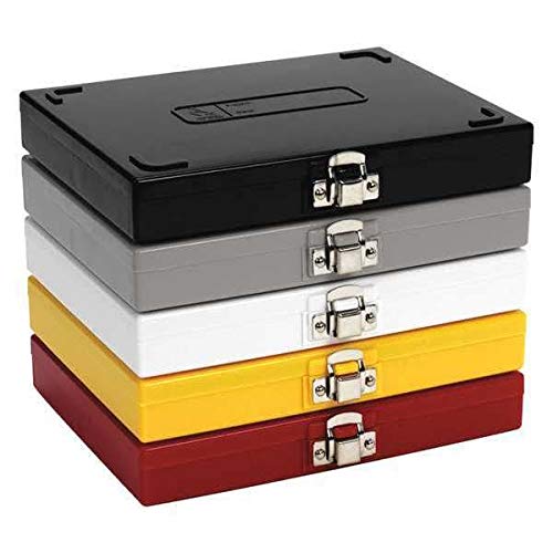 Microscope Slide Box, 100 Slots, Blue (2 Pieces)