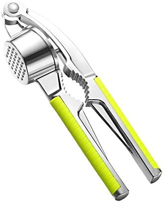 Kitchen Stainless Steel Garlic Press Crusher Home Cooking Vegetables Ginger Squeezer Masher Handheld Mincer Tools