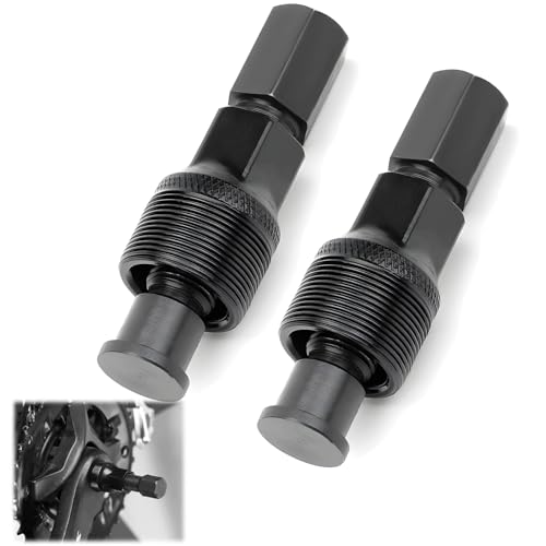 Mewflew Lot De 2 Extracteurs De Manivelle De Vélo, Outil Précis Et Professionnel En Acier Au Carbone Pour Pedalier Un Extracteur De Manivelle De Vélo Outils Velo
