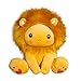 Ycco Leone peluche, fumetto di Kawaii della peluche del cuscino del giocattolo Fluffy Anime Figure regalo di giorno PP cotone molle farcito bambola for ragazze del ragazzo di compleanno di Natale di S