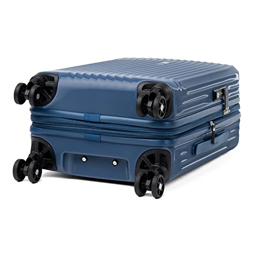 Image of Travelpro Maxlite Air Hardside Expandable Carry on Luggage, 8 Spinner Wheels, Lightweight Hard Shell Polycarbonate Suitcase, Ensign Blue, Carry On 20-Inch