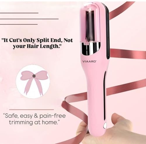 Image of Rechargeable Automatic Split End Hair Trimmer-Professional Split Ends Trimmer Machine 2-in-1 Split end Pro Hair Cutter for FrizzyDry, Damaged, Broken, Curly Types, Ideal For Women Seeking Healthy hair Women Beauty Styling Tool New.