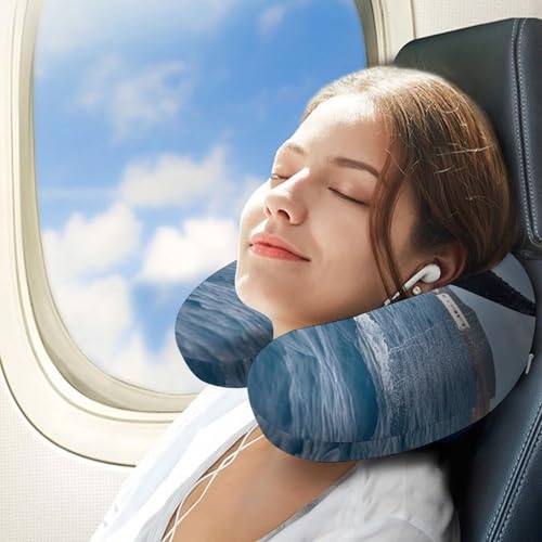 Almohada de viaje Espuma viscoelástica Talla única miniatura 3
