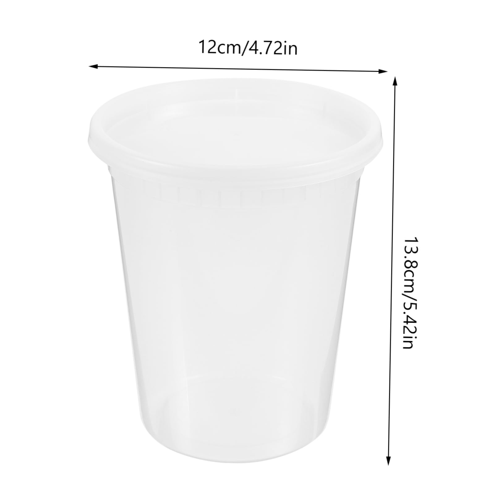 NAMOARLY 15pc Meal Prep Containers Lids Small Sealing Bowls for Salad Dressing Condiments Sauces Food Storage Containers for Home Office