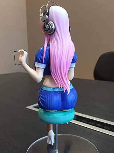 Heseks Super Sonico Office Lady 1/7 Pvc Figurine Collectible Model Doll Ornaments #TOP4