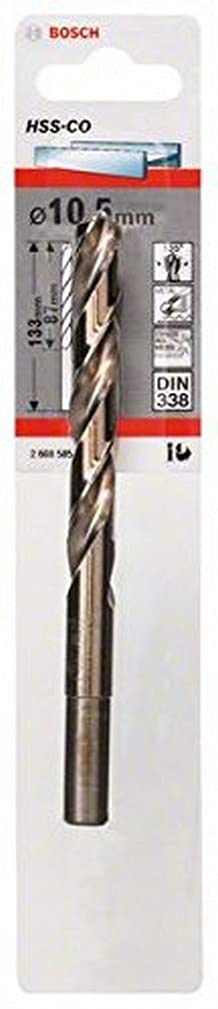 Bosch Accessories 2608585846 Foret à métaux rectifié HSS-Co standard DIN 338 Ø 4 mm