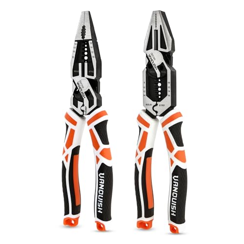 VANQUISH 2 Pcs Pliers Set Heavy Duty Multi-Tool