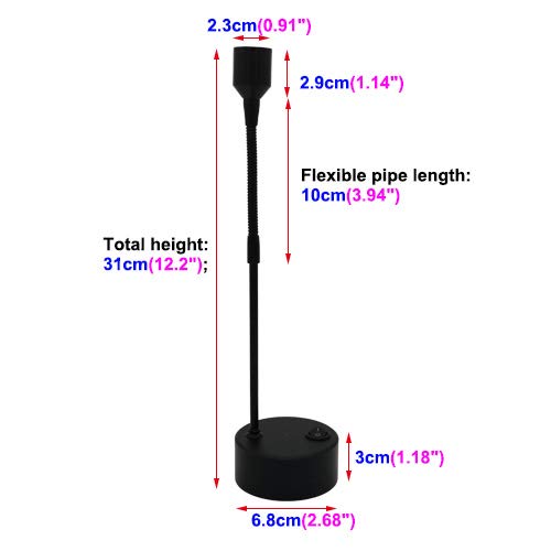 3W Battery-Powered Adjustable LED Spotlight - Desk, Picture, Or Cabinet Light (8 Colors)
