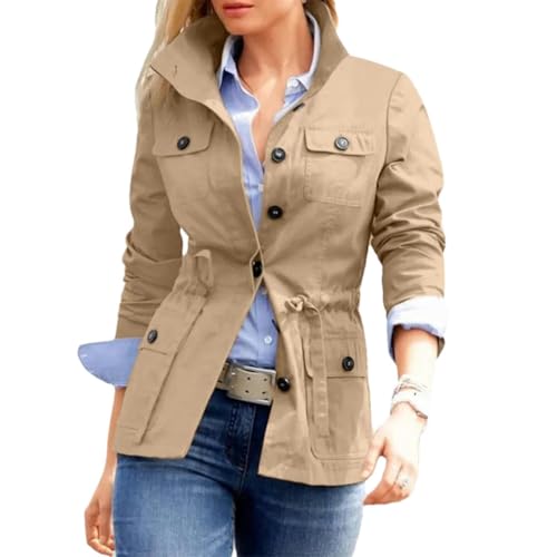 Veste à manches longues vintage contre le froid du printemps