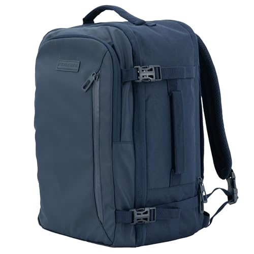 Bidmamba Ryanair Mochila Equipaje De Mano 40x20x25, Mochila Bolsa 20l Easyjet Vuelos Low Cost Azul Marino Bidmamba Ryanair Mochila Equipaje De Mano 40x20x25, Mochila Bolsa 20l Easyjet Vuelos Low Cost Azul Marino