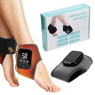 Massaggiatore per piedi elettrico 3 in 1, massaggiatore per piedi con 5 modalità di massaggio e 6 livelli di riscaldamento, portatile ricaricabile neuropatia (grigio, 1 pezzo)