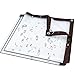QIAOH Lona Transparente Impermeable Exterior 2x2m, Toldo Impermeable Y Transparente, para Cobertizo De Cobertizo De Jardín,Refugio De Plántulas,Plantas De Flores