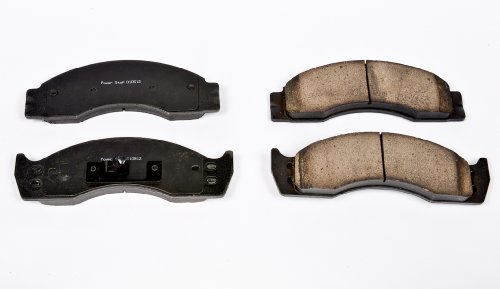 Image of PowerStop Front Brake Pads for Ford E-450 Econoline Super Duty 2001-02 |Econoline Super Duty 1996-99 |F-53 Motorhome Chassis 1988-97 - Z16 Ceramic Brake Pads Replacement, 16-411