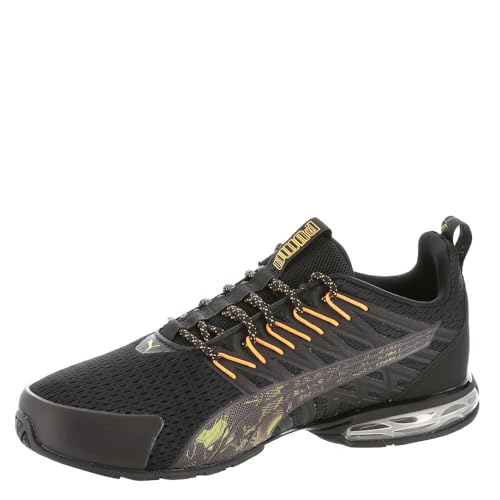 PUMA Voltaic Evo RetroFuture Mens Running 10 DM US BlackOrangeLime4