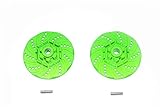 GPM for TRAXXAS 1/10 MAXX Monster TRUCK-89076-4 Aluminum +2MM HEX Brake Disk -4PC Set (Green)