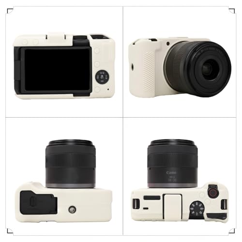 Funda de silicona para Canon EOS R50V cámara digital miniatura 4