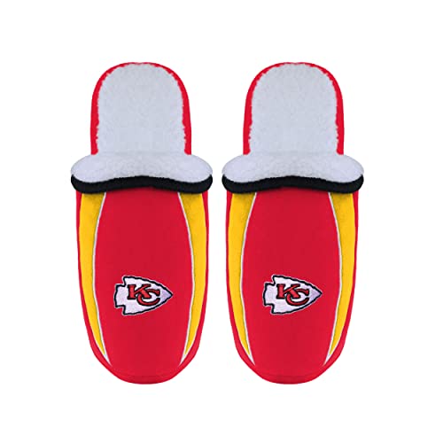 Image of FOCO NFL Mens Football Team Logo Moccasin Slippers Shoes
